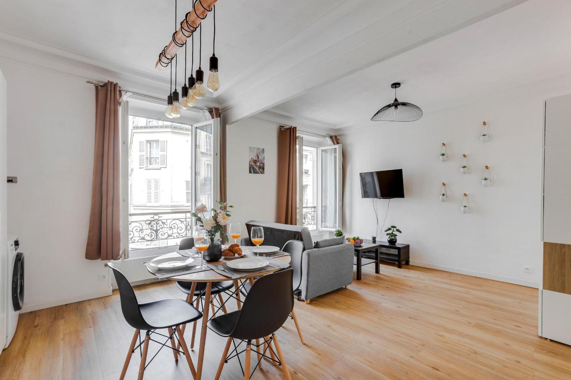 Montmartre & Sacre-Coeur - 2Br - Cityapartmentstay Paris Ngoại thất bức ảnh